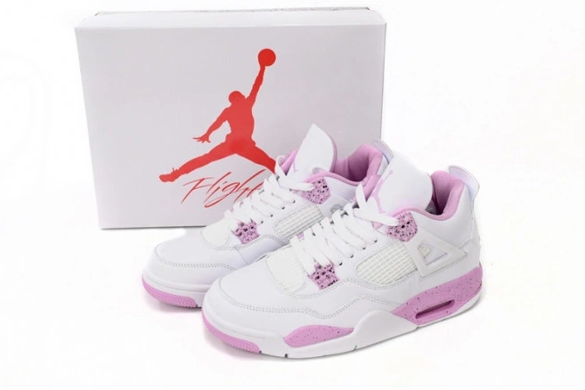 Rep MAX White Retro Jordan Pink 4 CT8527-116 0708